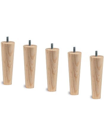 Lit avec tête de lit lignes bouclette et sommier kit H29cm