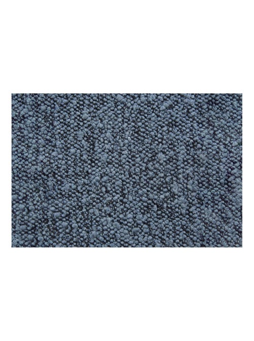 Lit avec tête de lit lignes bouclette et sommier tapissier H29cm - Kiabi