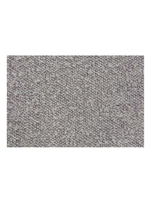 Lit avec tête de lit lignes bouclette et sommier tapissier H29cm - Kiabi