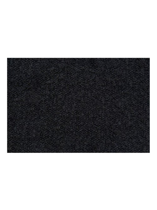 Lit avec tête de lit lignes bouclette et sommier tapissier H29cm - Kiabi