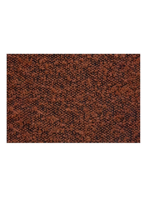 Lit avec tête de lit tapissier bouclette et sommier tapissier H29cm - Kiabi