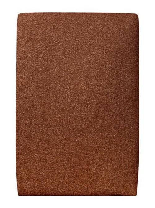 Lit avec tête de lit tapissier bouclette et sommier tapissier H29cm - Kiabi