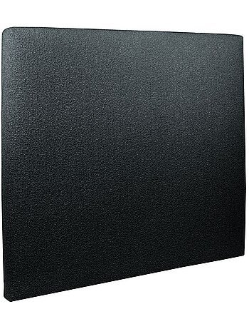 Lit avec tête de lit tapissier bouclette et sommier tapissier H29cm