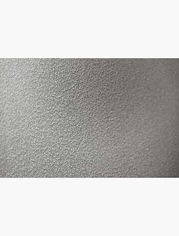 Lit avec tête de lit tapissier bouclette et sommier tapissier H35cm