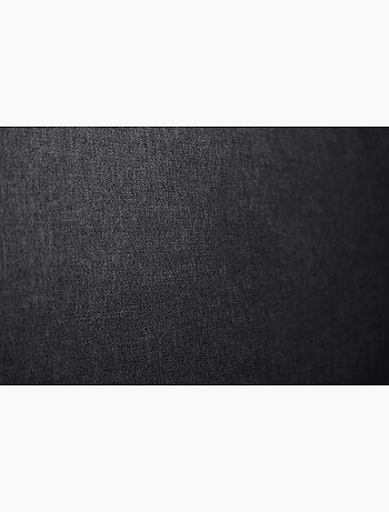 Lit avec tête de lit tapissier tissu et sommier tapissier H29cm