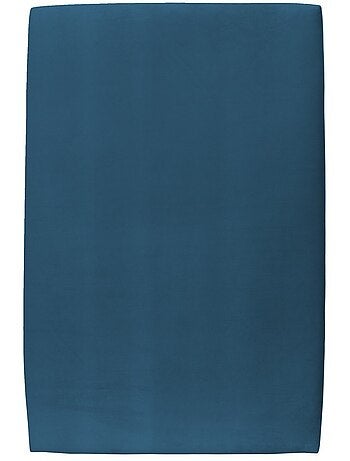 Lit avec tête de lit tapissier velours et sommier tapissier H35cm