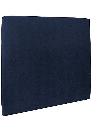 Lit avec tête de lit tapissier velours et sommier tapissier H35cm