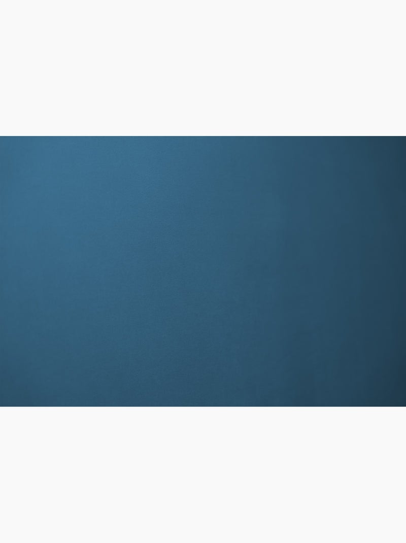 Lit avec tête de lit tapissier velours et sommier tapissier H35cm Bleu lagon - Kiabi