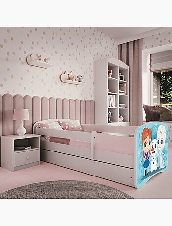 Lit avec tiroir frozen - 140/70 cm