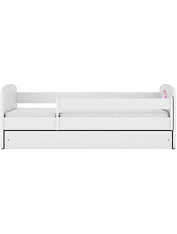 Lit avec tiroir s princesse - 140/70 cm