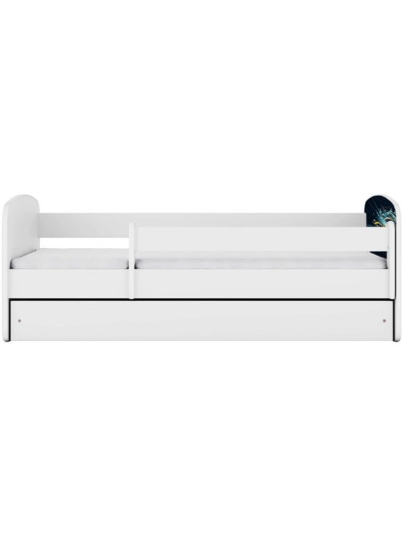 Lit babydreams blanc race avec tiroir sans matelas 140/70 Multicolore - Kiabi