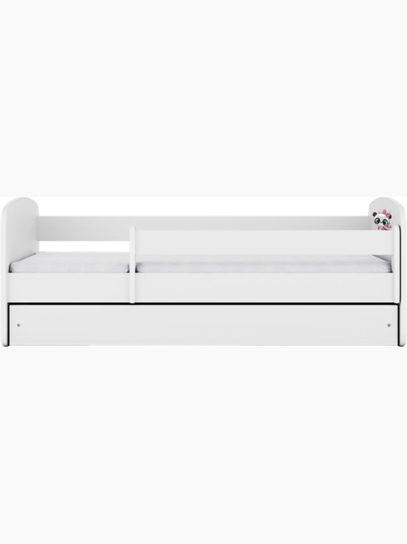 Lit babydreams panda blanc avec tiroir, sans matelas, 140/70 Multicolore - Kiabi