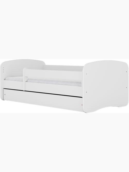 Lit babydreams panda blanc avec tiroir, sans matelas, 140/70 - Kiabi