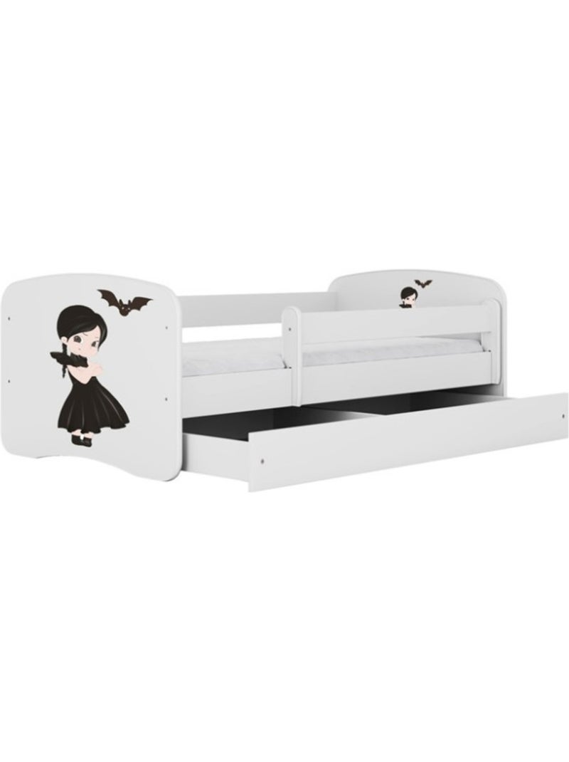 Lit babydreams white wednesday avec tiroir, sans matelas, 140/70 Multicolore - Kiabi