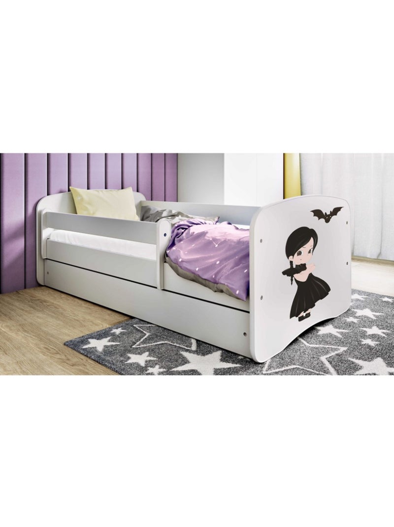Lit babydreams white wednesday avec tiroir, sans matelas, 140/70 Multicolore - Kiabi