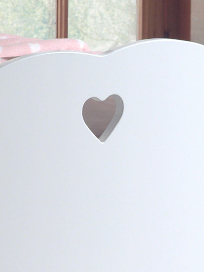 Lit baldaquin Blanc - Kiabi