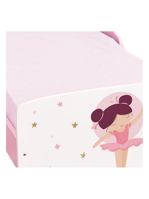 Lit Ballerine Lit + Sommier +lattes - 70x140 cm - Kiabi Lit Ballerine Lit + Sommier +lattes - 70x140 cm - Kiabi