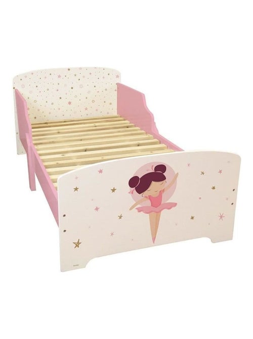 Lit Ballerine Lit + Sommier +lattes - 70x140 cm - Kiabi Lit Ballerine Lit + Sommier +lattes - 70x140 cm - Kiabi