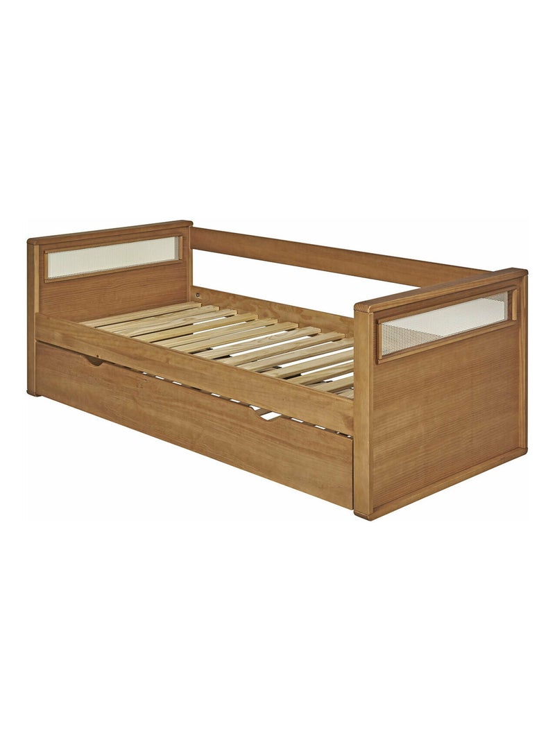 Lit banquette gigogne Cobi - AKITEN RETAIL Marron - Kiabi