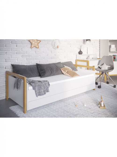 Lit Banquette Victor - 180 x 80 cm - Sans Matelas - Kiabi