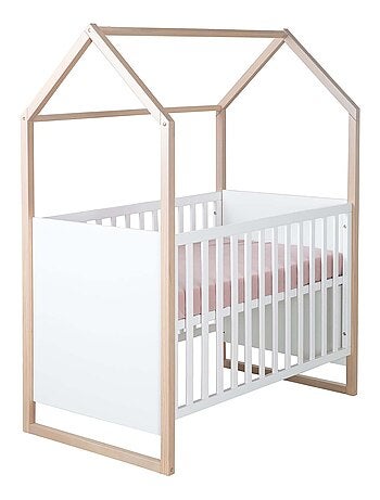 Lit bébé 2en1 cododo et lit indépendant 'Roba Cabane'