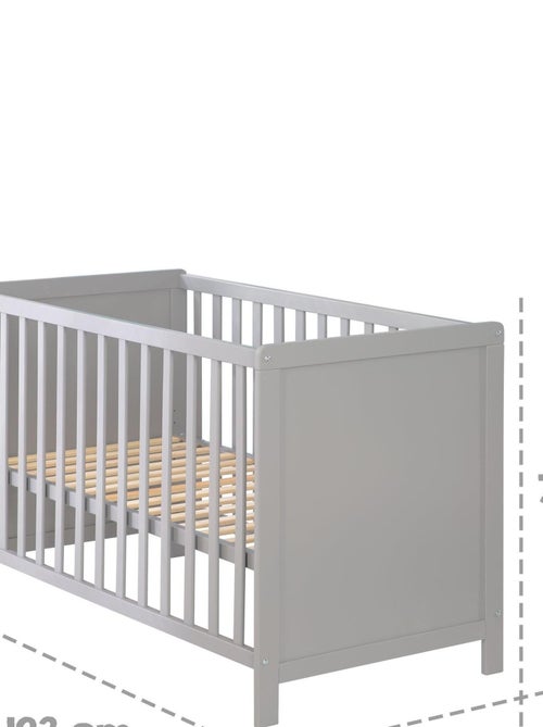 Lit bébé 2en1 lit cododo convertible en lit indépendant ROBA - Kiabi
