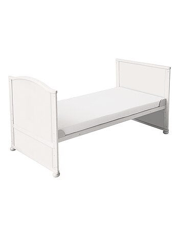 Lit bébé 70 x 140 cm évolutif avec literie complète 'Fox et Bunny' ROBA