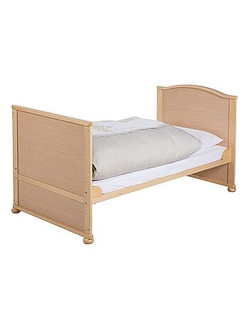 Lit bébé 70 x 140 cm évolutif avec literie complète 'Liebhabear' ROBA