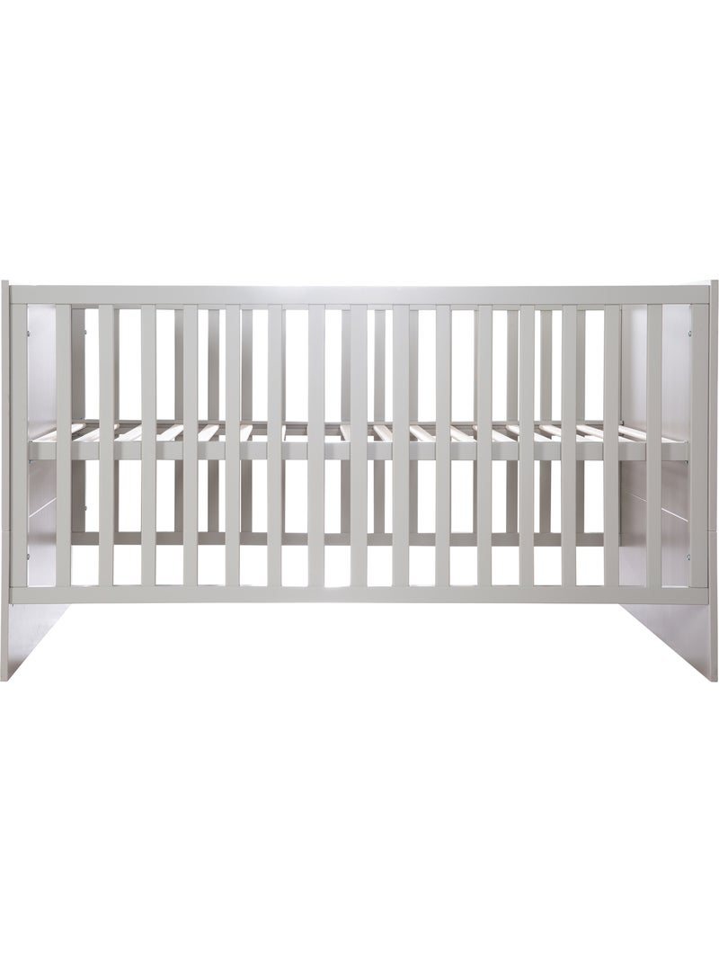 Lit bébé 70 x 140 cm évolutif convertible en lit enfant 'Lea' ROBA Grège - Kiabi