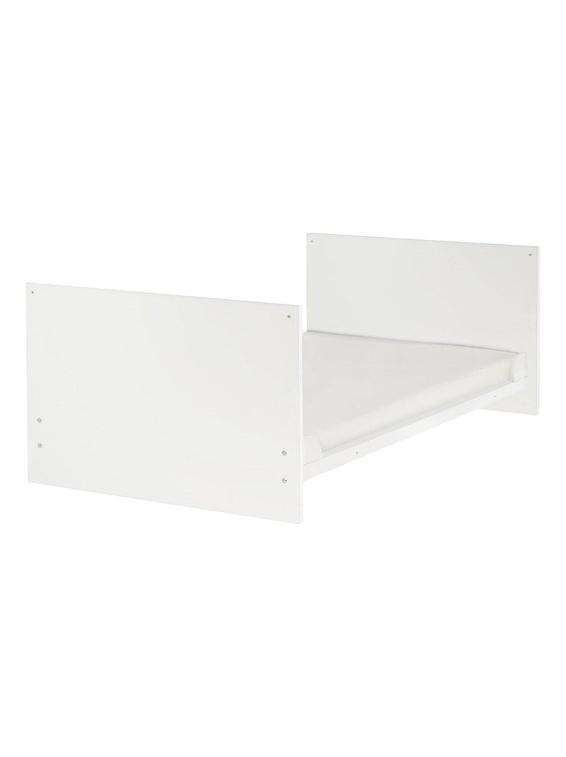 Lit bébé 70 x 140 cm évolutif et convertible en lit enfant 'Anton' ROBA Blanc - Kiabi