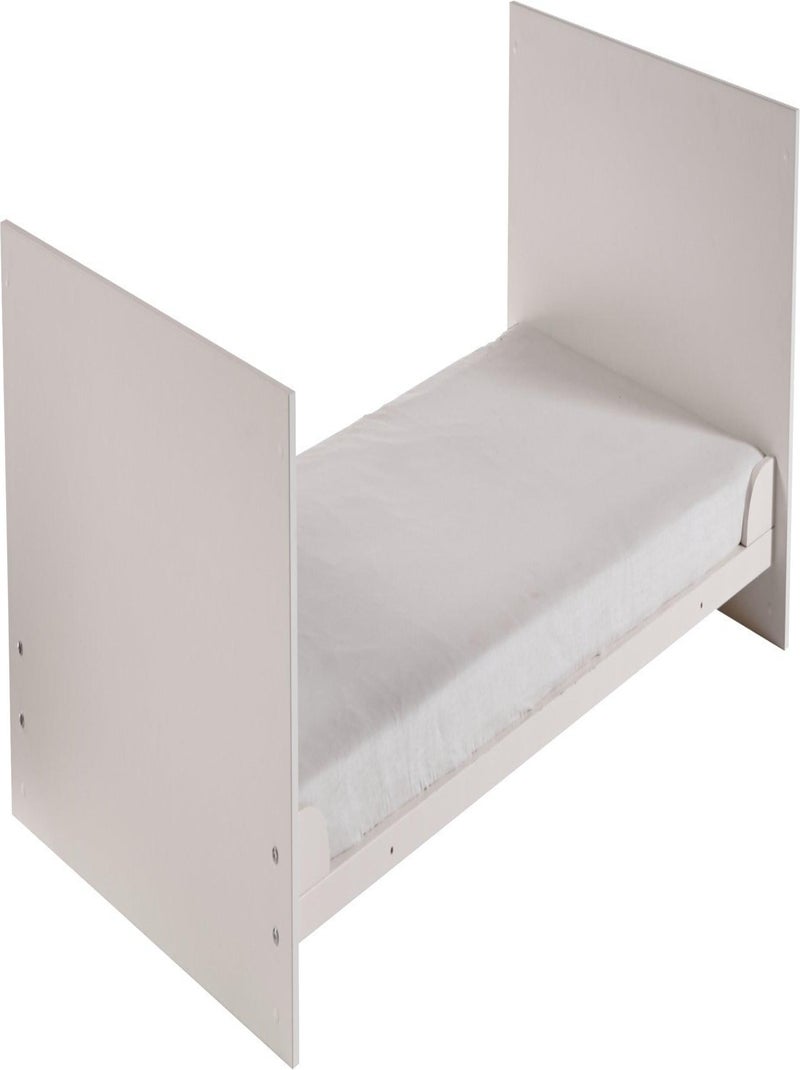 Lit bébé 70 x 140 cm évolutif et convertible en lit enfant 'Maren' ROBA Blanc - Kiabi