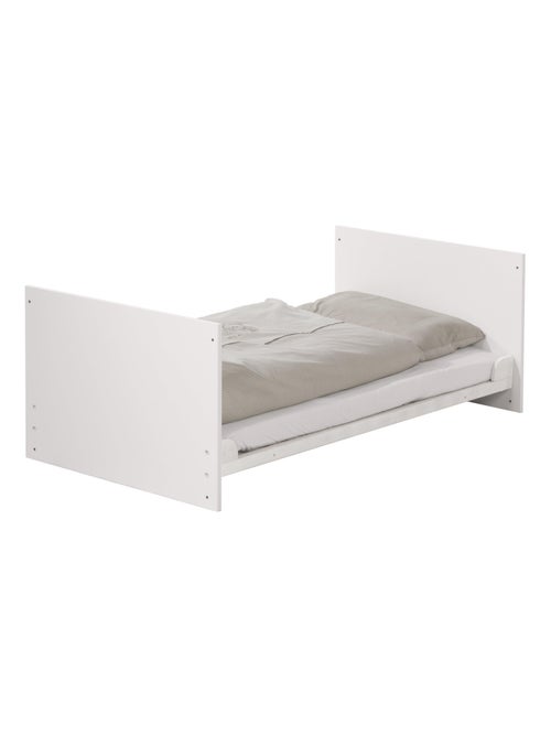 Lit bébé 70 x 140 cm évolutif et convertible en lit enfant 'Maren' ROBA - Kiabi Lit bébé 70 x 140 cm évolutif et convertible en lit enfant 'Maren' ROBA - Kiabi
