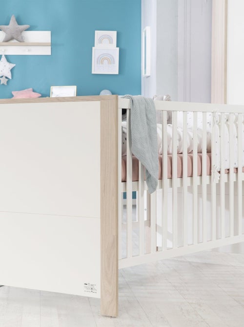 Lit bébé 70 x 140 cm évolutif 'Olaf' ROBA - Kiabi