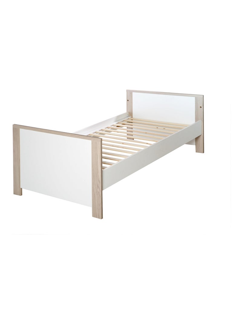 Lit bébé 70 x 140 cm évolutif 'Olaf' ROBA Blanc - Kiabi