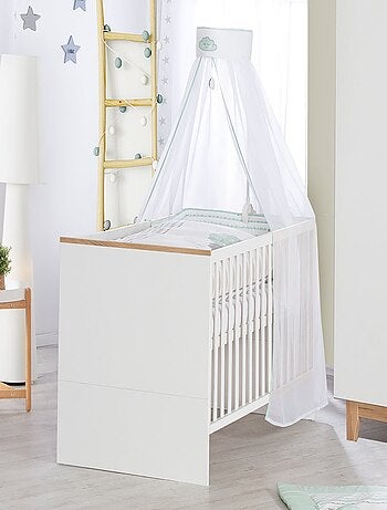 Lit bébé évolutif 70 x 140 convertible en lit enfant 'Finn' ROBA
