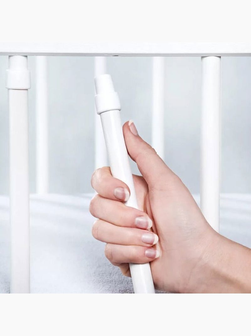 Lit bébé à barreaux - avec matelas, sommier 3 hauteurs - kmbaby Blanc - Kiabi