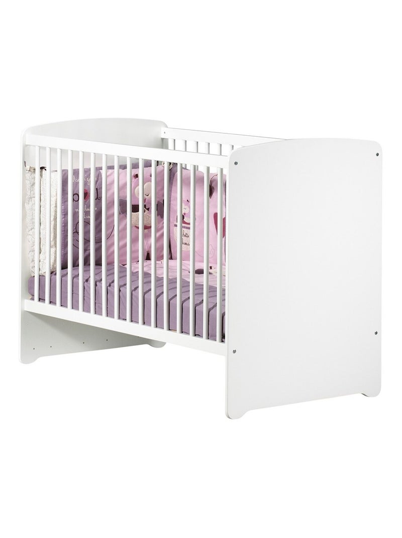 Lit bébé à barreaux - BABYPRICE Blanc - Kiabi