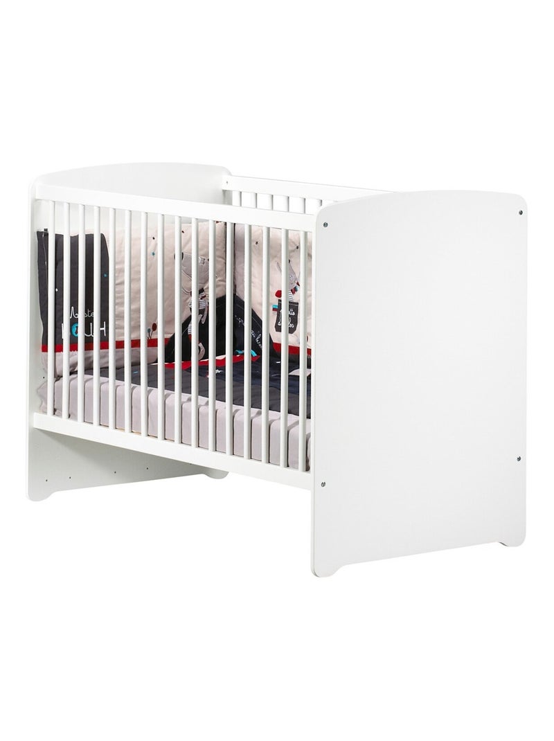 Lit bébé à barreaux - BABYPRICE Blanc - Kiabi