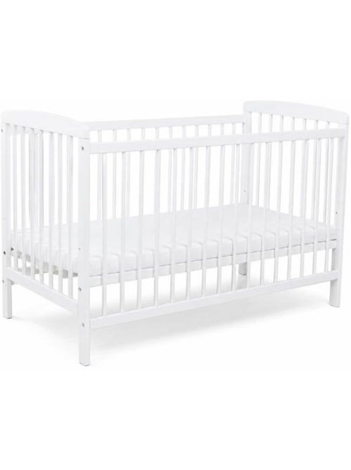 Lit bébé à barreaux - pin massif, matelas inclus - kmbaby - Kiabi Lit bébé à barreaux - pin massif, matelas inclus - kmbaby - Kiabi