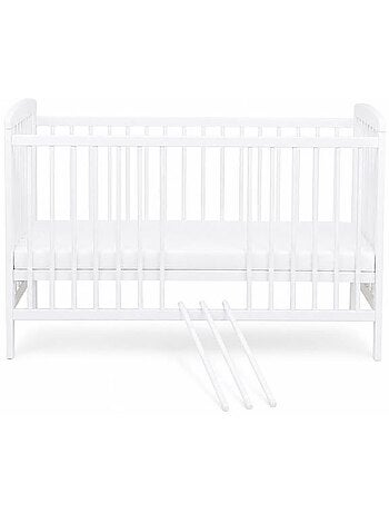 Lit bébé à barreaux - pin massif, sans matelas - kmbaby
