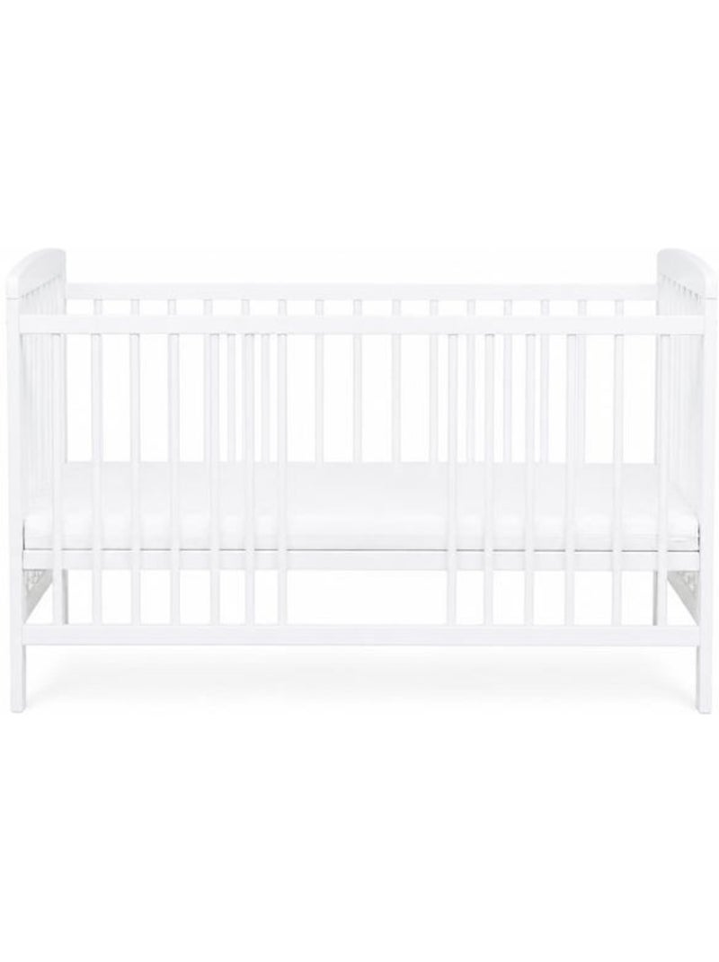 Lit bébé à barreaux - pin massif, sans matelas - kmbaby Blanc - Kiabi