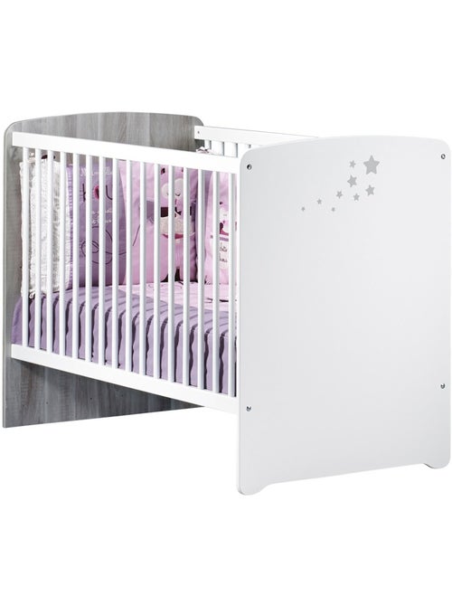 Lit bébé à barreaux en bois - BABYPRICE - Kiabi