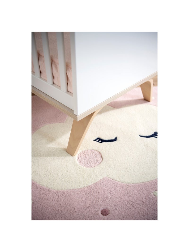 Lit bébé à barreaux en bois - SAUTHON Blanc - Kiabi