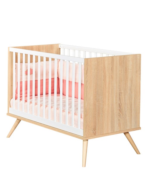 Lit bébé à barreaux en bois - SAUTHON - Kiabi