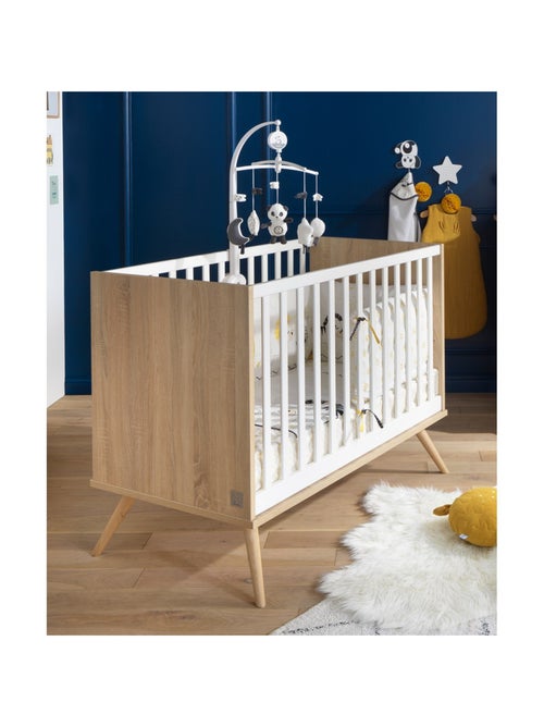 Lit bébé à barreaux en bois - SAUTHON - Kiabi