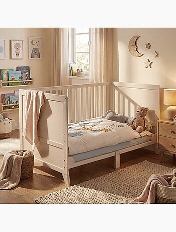 Lit bébé avec literie complète 'Savanna Friends' ROBA