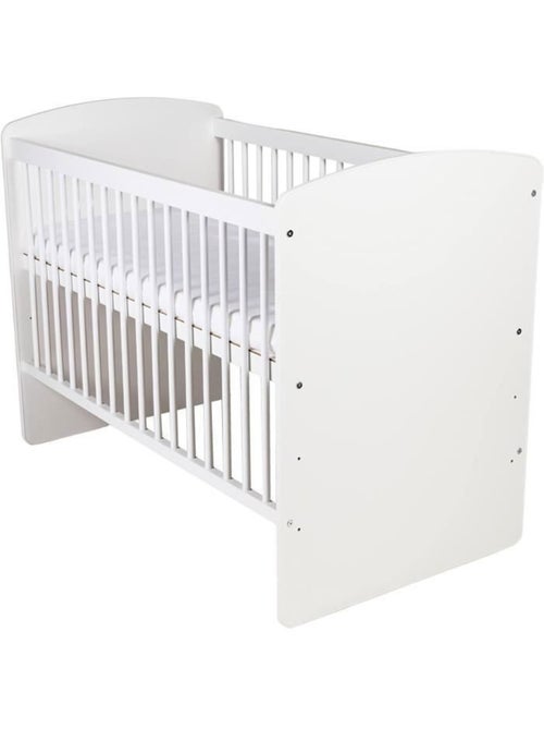 Lit bébé avec matelas - sommier 3 hauteurs, barreaux amovibles - kmbaby - Kiabi Lit bébé avec matelas - sommier 3 hauteurs, barreaux amovibles - kmbaby - Kiabi
