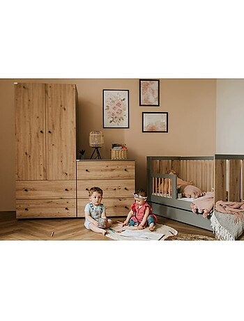 Lit bébé avec matelas, évolutif lit junior - kmbaby