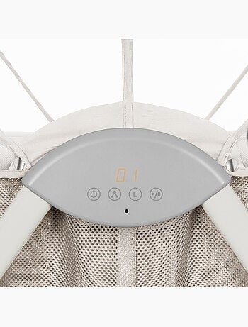 Lit bébé Berceau 2en1 LIONELO Gaya - Pliable - 4 roues - Moustiquaire
