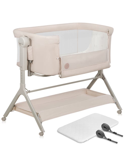 Lit bébé cododo 3en1 LIONELO Leonie Plus - Berceau - Hauteur et inclinaison réglables - Kiabi